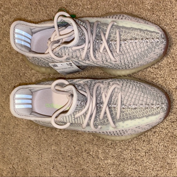 Yeezy Boost 350 V2 Citrin (Non-Reflective) NWT - Picture 5 of 12
